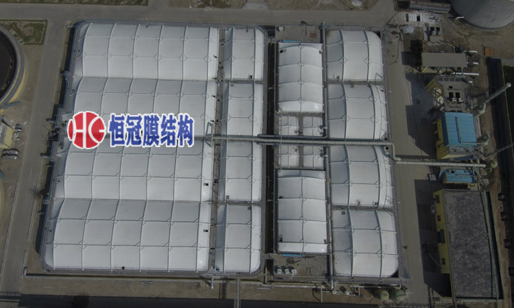 污水池加盖膜结构高度有什么要求